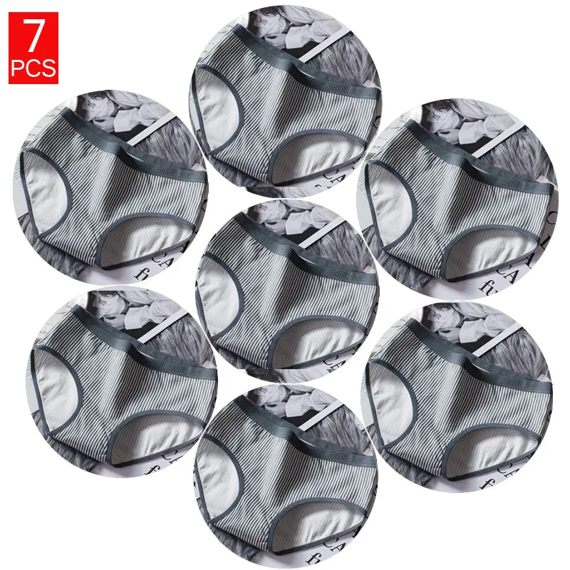 A1-DL-7PCS 7 шт./компл. низкая кружева женские трусики из хлопка Нижнее белье для женщин; Большие размеры брюки Трусики для девочек трусики трусы с низкой посадкой бесшовные трусики для женщин - Цвет: A1-DL-7PCS