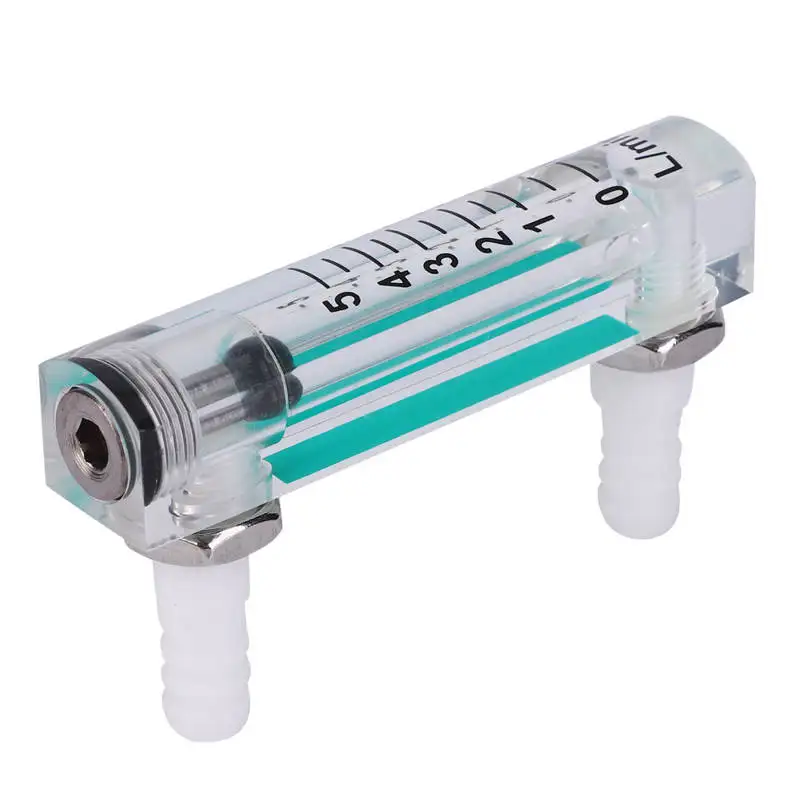 

Flowmeter LZQ 1 Air Flow Rate Gauge 1~5LPM Oxygen Carbon Dioxide Measuring Flowmeter Gauge Water Flow Meter Recorder