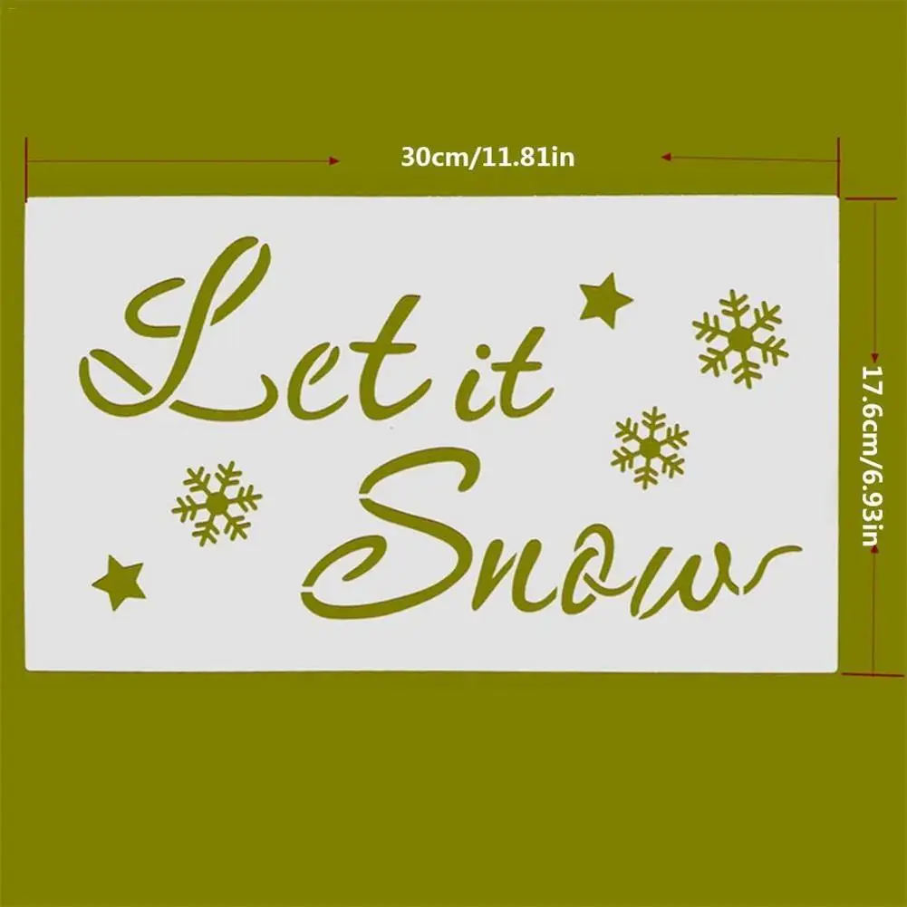 Hristmas шаблон набор счастливых праздников Счастливого Рождества DIY живопись