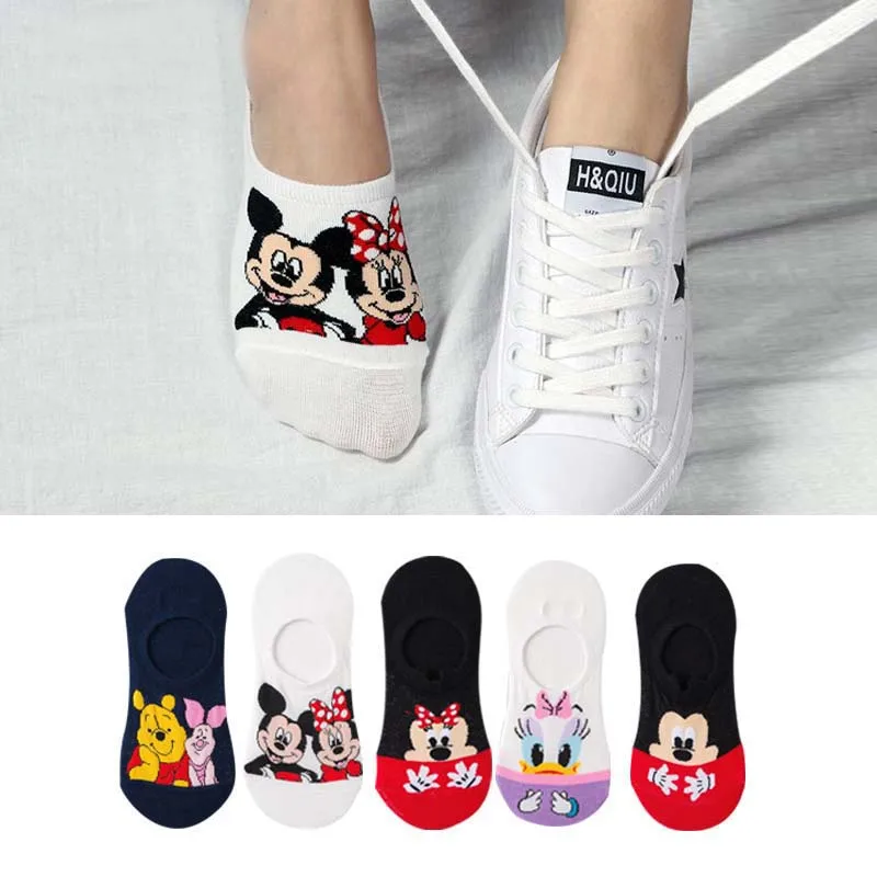 

5Pairs/Lot Summer Cartoon Cat Fox rabbit Socks Cute Animal Women Socks Funny Ankle Socks Ladies Cotton invisible socks Dropship