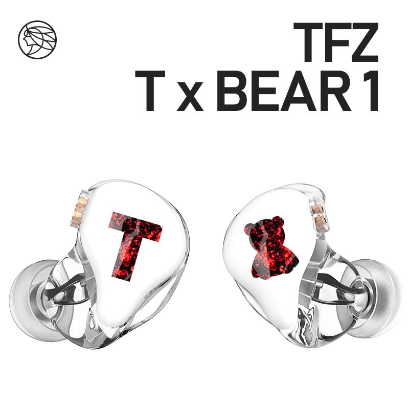 TFZ/T x Bear 1,1 Ноулз сбалансированная арматура драйвер в ухо наушник HIFI монитор с басом наушник, с 2pin кабелем