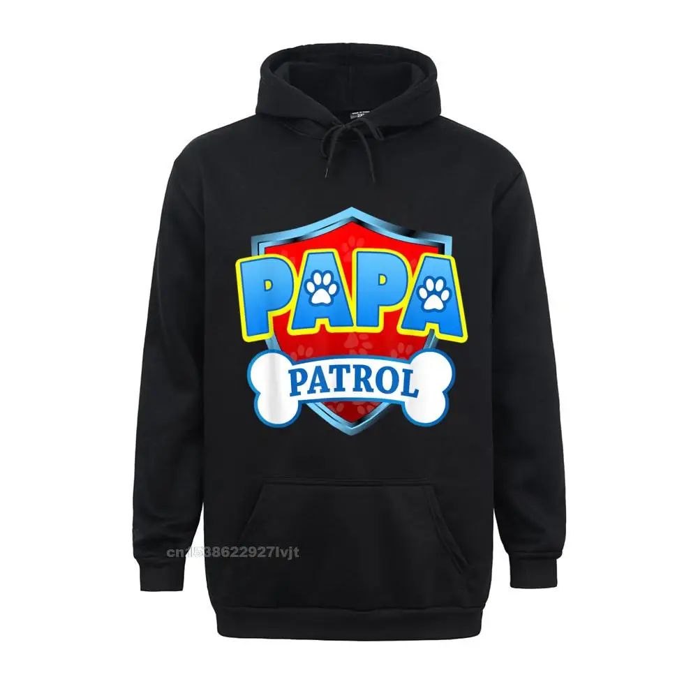 Funny PAPA Patro - Dog Mom Dad For Men Women Hoodie Party Tops Shirts For Men Dominant Cotton Hoodies Men Casual
