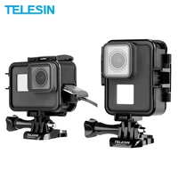 telesin vertical horizontal frame housing case mount bracket with quick release buckle tripod mount for gopro hero 7652018