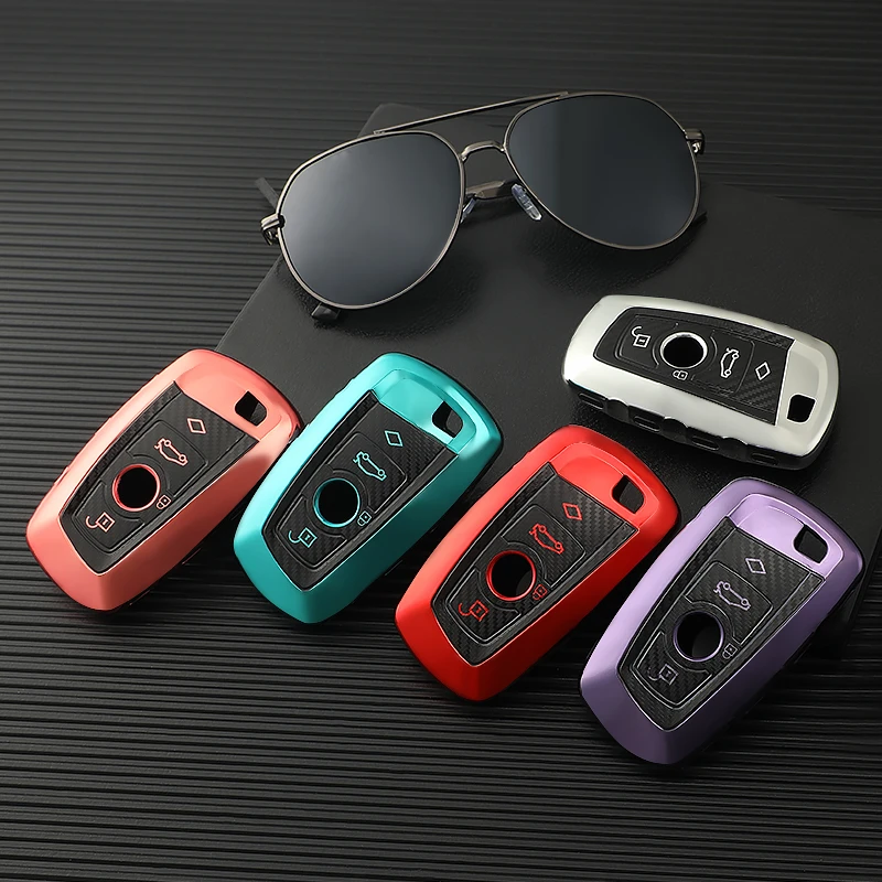 Универсальный чехол из углеродного волокна для автомобильных ключей BMW новинка 1