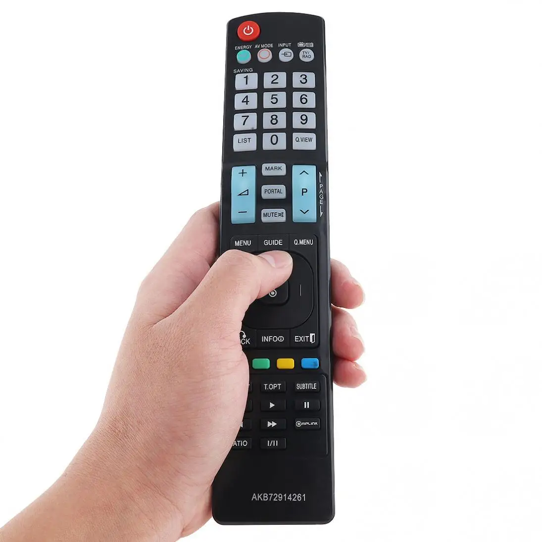 

TV Remote Control Support 2 x AAA Batteries with Long Transmission Distance forAKB72914261 / AKB72914003 / AKB7291424A TV