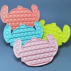 Disney Лило и Стич Мастер Йода детские игрушки для снятия стресса мультяшная Аниме Фигурка Звездные войны модель снятие стресса игрушки