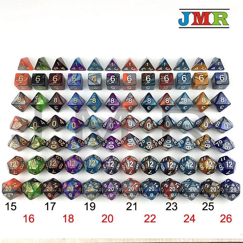 Зеленый X Черный цвет с счастливым номером переносные игральные кубики игра для