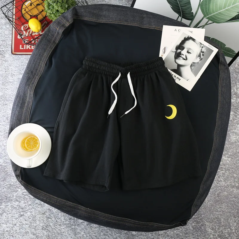 Summer Solid Men Shorts Sleep Bottoms Male Sleepwear Pants Soft Polyester Home Shorts Men Casual Pants Male Shorts for Beach