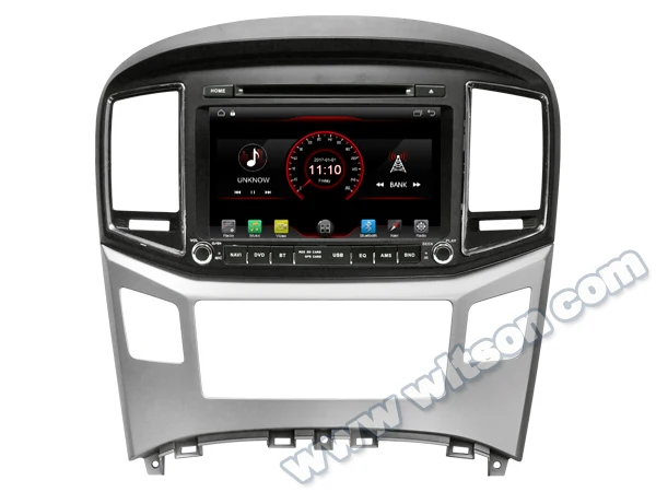 Автомобильная Мультимедийная система с DVD GPS радио 8 дюймов Android 10 для Hyundai H-1 2016-2018