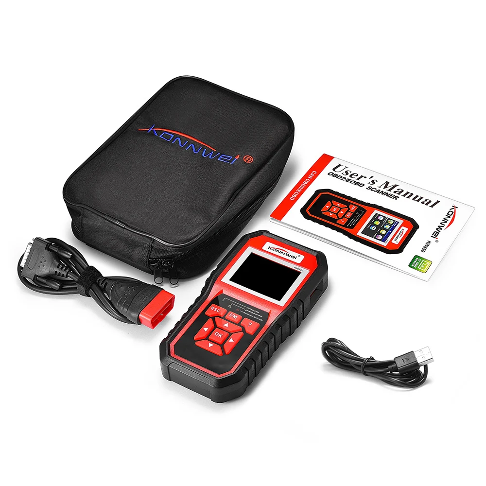 KONNWEI KW850 OBDII сканер Код считыватель Профессиональный Anto автомобиля