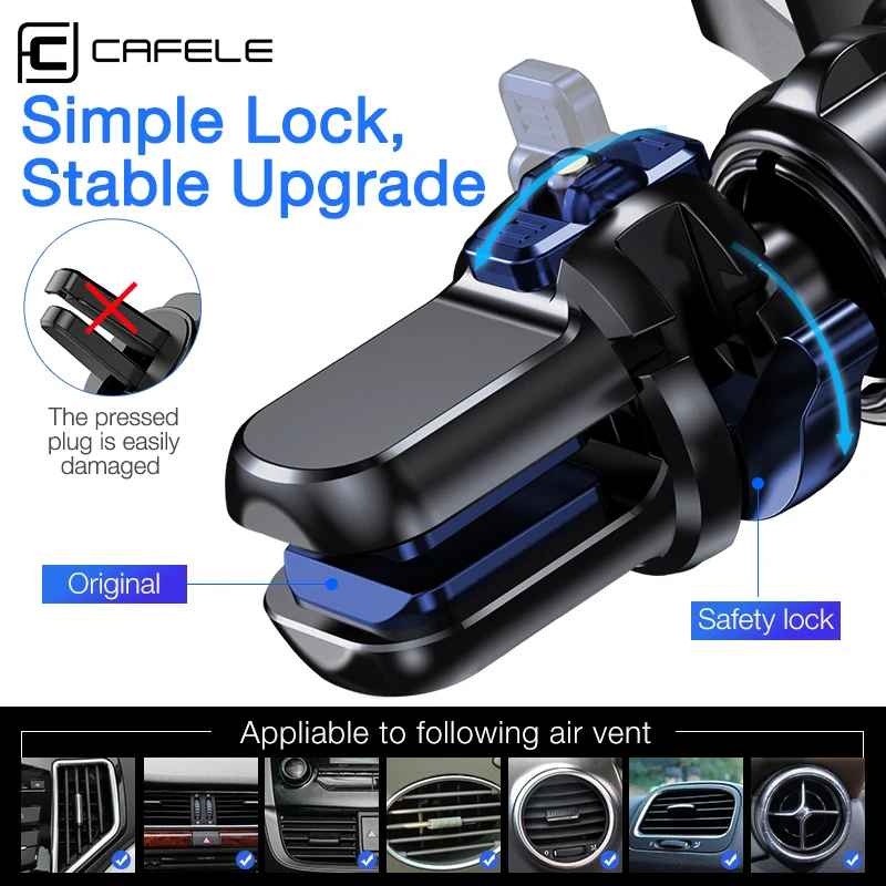 CAFELE автомобильный держатель немой серии для воздуха телефона Подставка IPhone