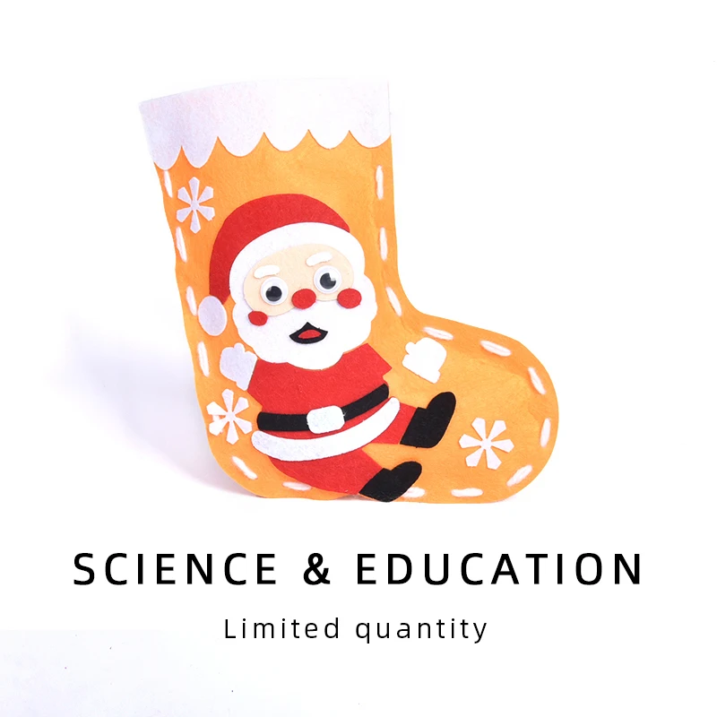 Детский сад ручной работы diy рождественские чулки украшения материал сумка