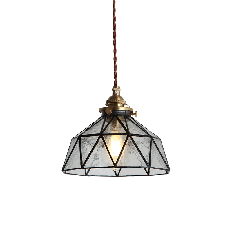 Скандинавский Лофт медное стекло подвесные светильники промышленный стиль