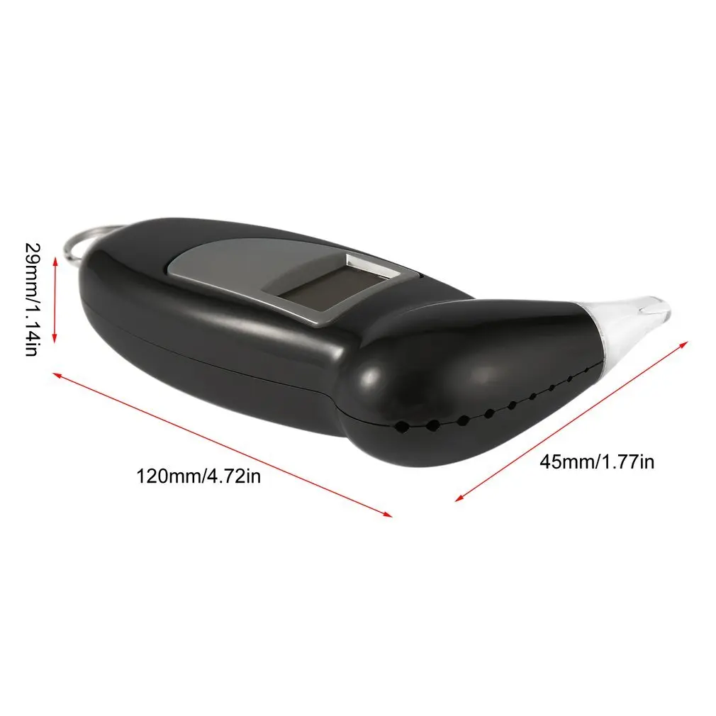 

Backlight Digital Alcohol Tester Digital Alcohol Breath Tester Breathalyzer Analyzer LCD Detector Backlight Light
