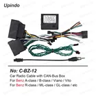 Автомобильный радиокабель с CAN-Bus для Benz B200 W211 ML Vito Viano R350 W203, электропроводка, жгут для Android