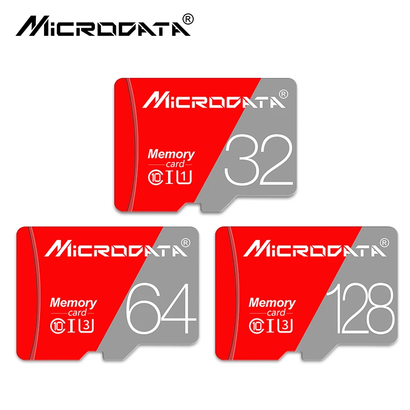 Красная micro sd карта 16 ГБ 32 ГБ 64 ГБ 128 Гб microsd SDXC/SDHC класс 10 карта памяти cartao de memoria лучший подарок