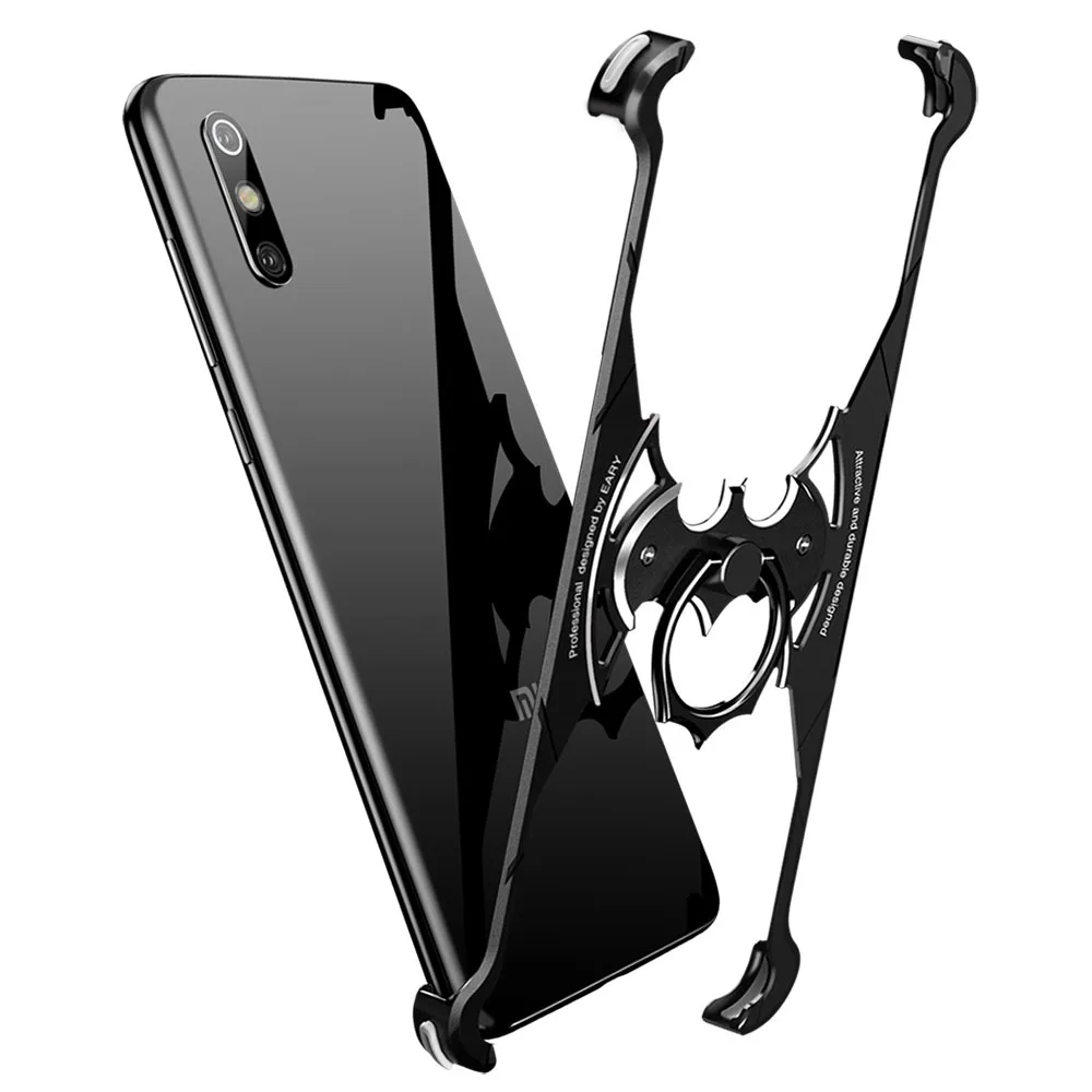 OATSBASF роскошный бампер подушка безопасности металлический чехол для Xiaomi Mi 8 чехол 360 градусов все-круглый ударопрочный чехол