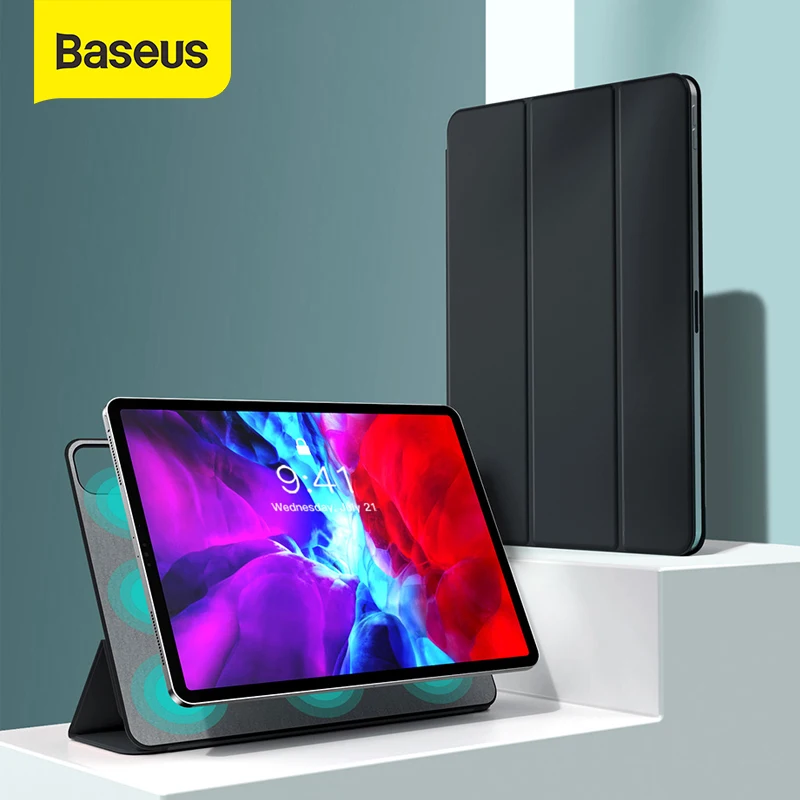Магнитный чехол Baseus для планшета iPad Pro 11 2020 дюйма трехскладная задняя крышка из