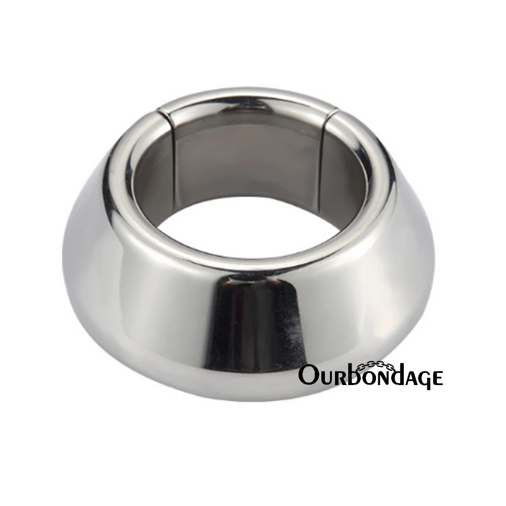 Бандаж из нержавеющей стали сверхмощное кольцо на член шарик Растяжитель веса