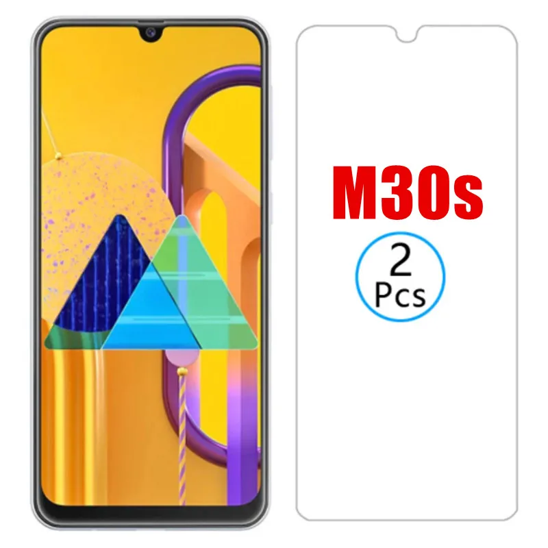 

2pcs 9H Tempered Glass For Samsung M30S m307 galaxy m 30s Safety Screen Protector on samsung M 30 S Phone Protective Glass