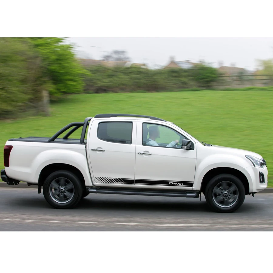 2 шт градиентные боковые полосы графическая Виниловая наклейка для isuzu dmax beast