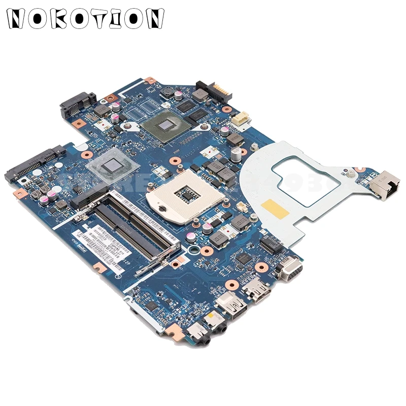 NOKOTION для acer aspire V3-571G V3-571G Материнская плата ноутбука NBY1711001 NB. Y1711.001 Q5WVH LA-7912P HM77 DDR3 GT620M 1 Гб