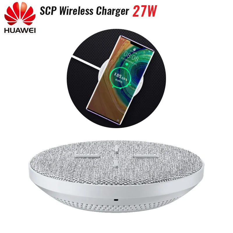 Оригинальное Беспроводное зарядное устройство HUAWEI SuperCharge 27W Max для мобильного