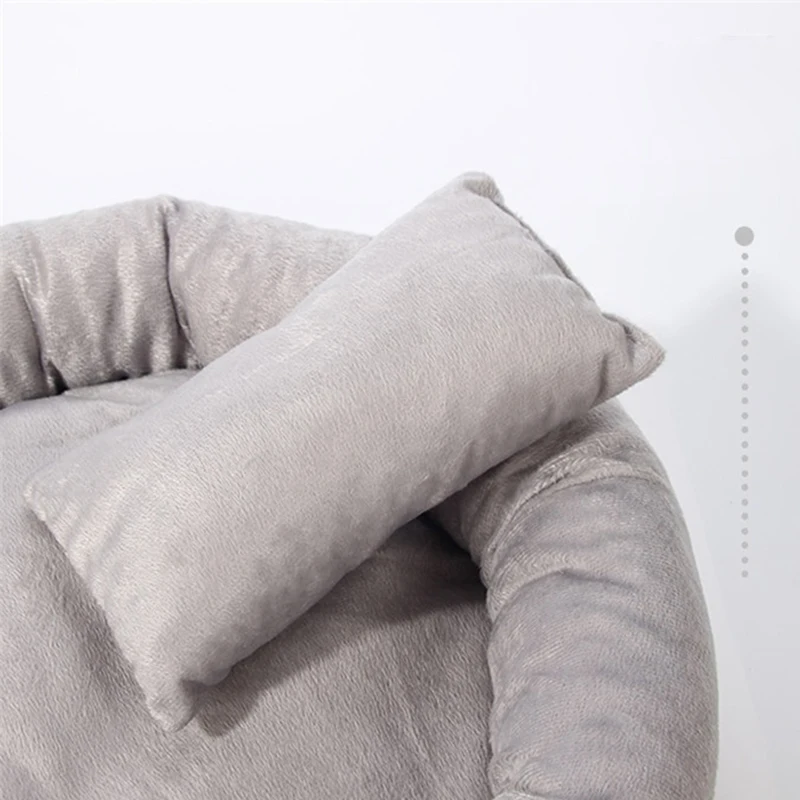 Зимнее теплое одеяло для сна домашних животных мягкая кровать кошек|Кровати и