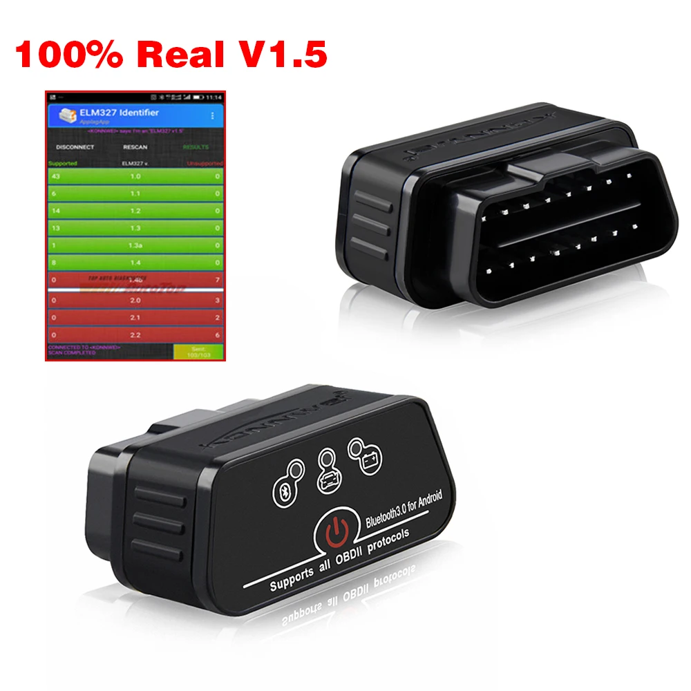 ICar2 OBD 2 Автосканер ELM327 ODB2 Bluetooth адаптер EML327 автомобильный диагностический