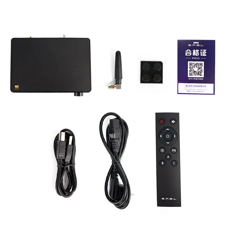 SMSL SU-8S MQA декодер ES9068AS Bluetooth 5 0 SU8S DAC DSD512 PCM768kHz/32Bit с пультом дистанционного