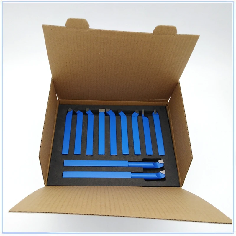 11 шт 5/16 дюйма карбидная фаска для токарного станка|Токарный инструмент| |