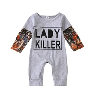 baby boy kids fashion letter pattern romper cotton patchwork baby clothing outfits autumn winter long sleeve o neck jumpsuit
