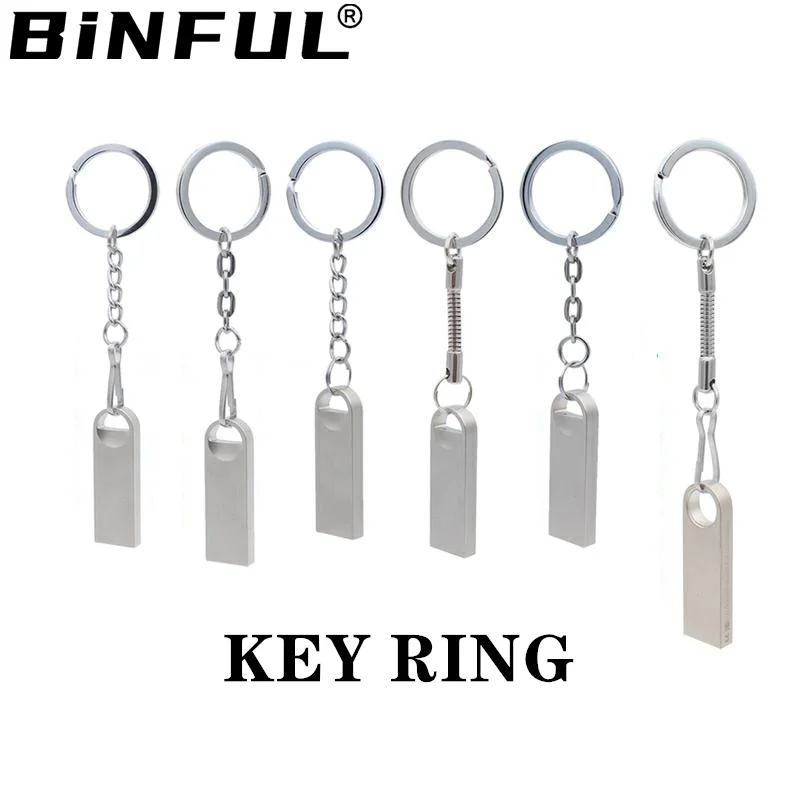 BINFUL USB флеш накопитель подвесная цепь Веревка от потери металлическая Udisk цепочка