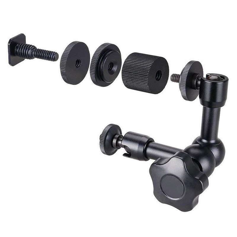 7inch Magic Arm with Hot Shoe Mount 1/4inch Tripod Screw for DSLR Camera Rig/LCD/DV Monitor/LED Lights | Электроника