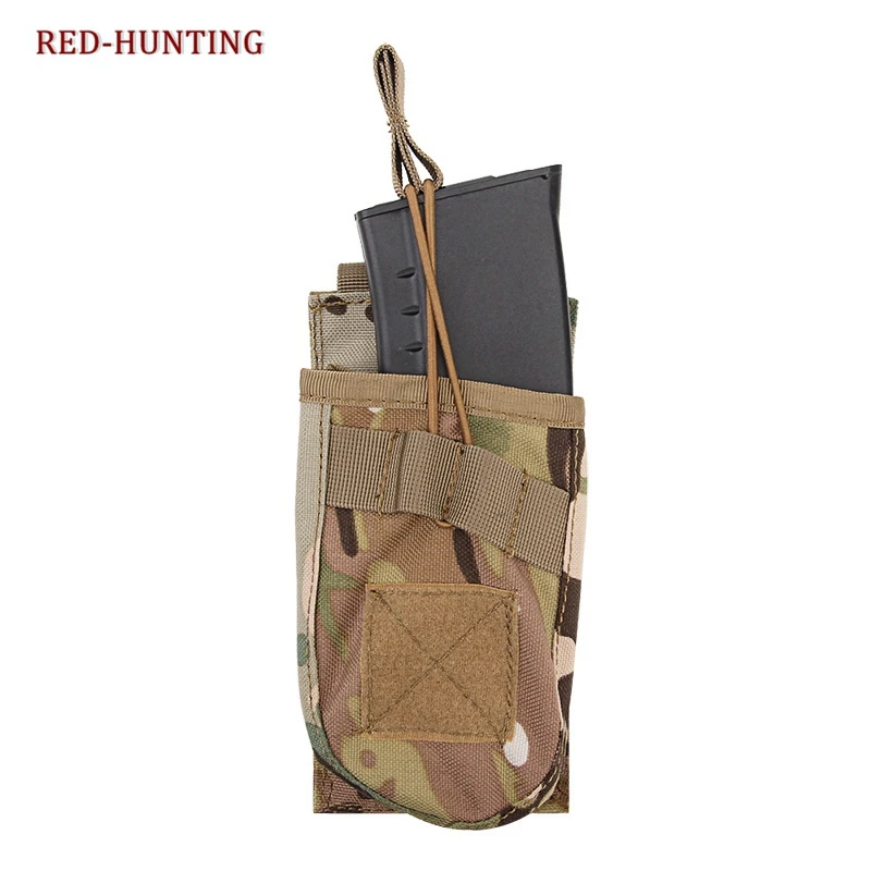AR/AK Одиночная тактическая винтовка с открытым верхом сумка для подсумок быстрая