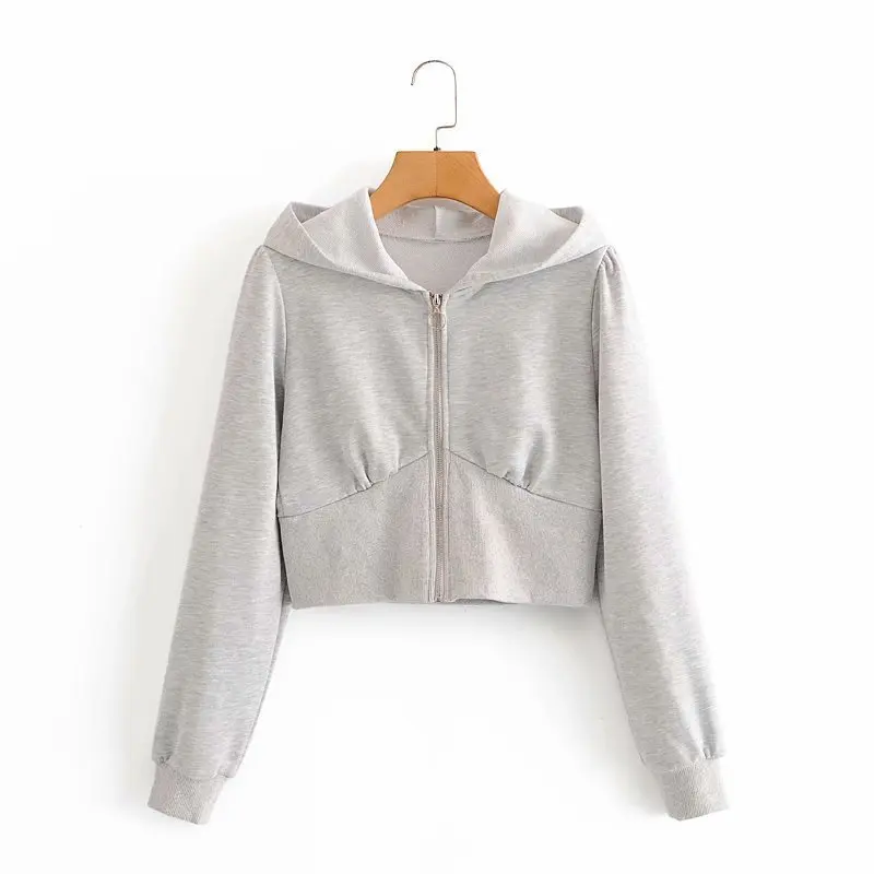 Осень 2020 Новинка Европа и США Женская Повседневная флисовая 7217 на молнии с