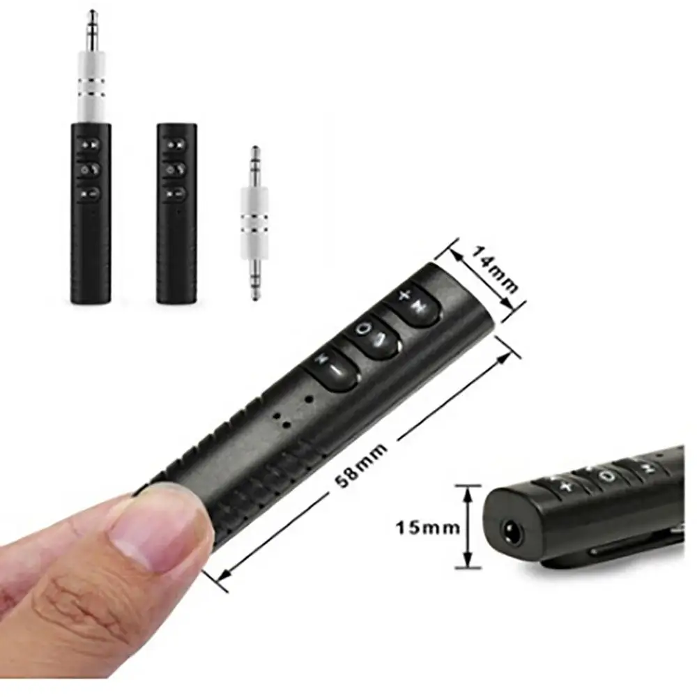 Bluetooth Receiver In Wireless Adapter 4.1 Car Kit Auto 3.5mm Jack Aux Music MP3 Audio Portable For Headphone | Мобильные телефоны