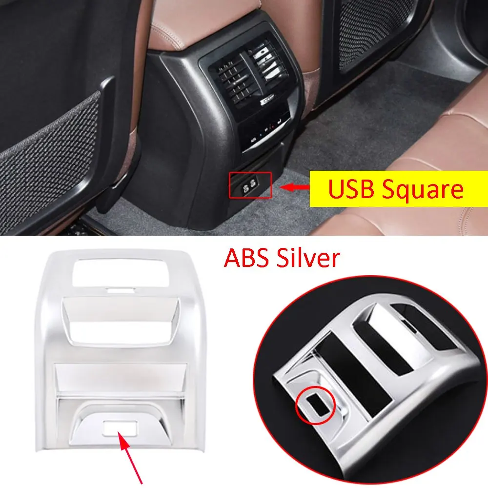 

ABS Inner Rear Air Vent Outlet Cover Trim Kit For BMW X3 G01 X4 G02 2020