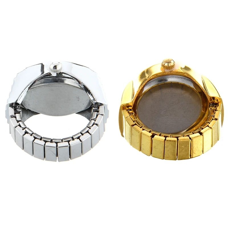 1 шт Золотые круглые металлические леопардовые карманные часы с кольцом на палец