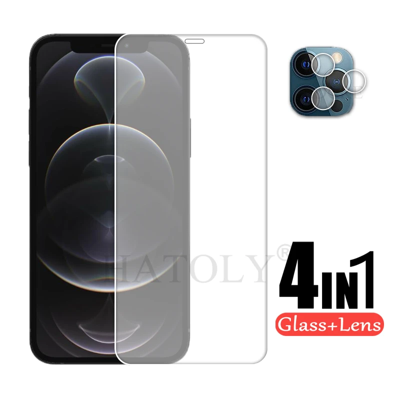 

2Pcs Glass for iPhone 13 Glass Tempered Glass for iPhone13 12 Pro 12 Mini iphone SE 2020 11 Pro X XS XR 6 7 8 Plus Camera Len