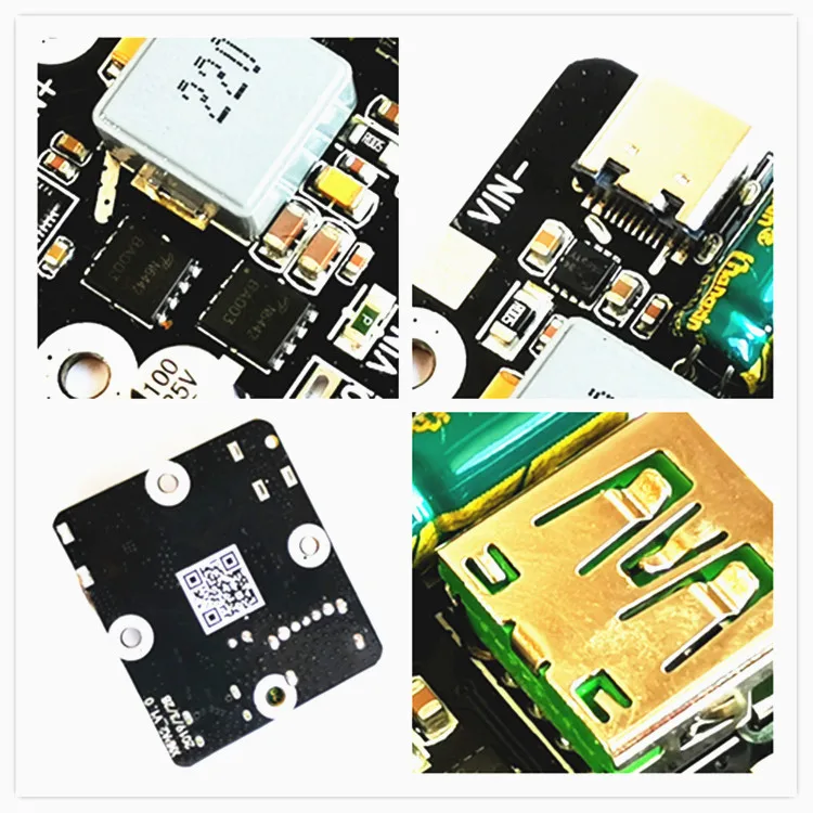 60 Вт многопротокольный модуль быстрой зарядки/двойной порт USB + Type-C/Автомобильная
