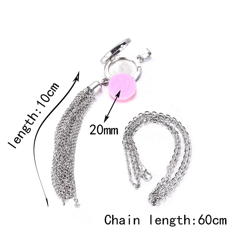 Ювелирные изделия с диффузором Цепочки и ожерелья открытые Медальоны кулон