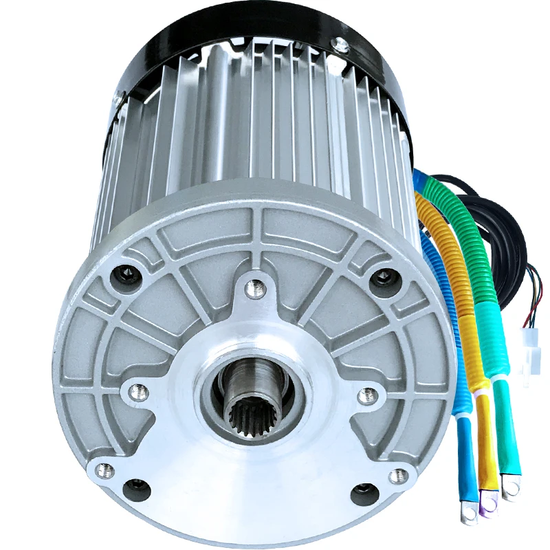 

1KW/1.2KW/1.5KW/1.8KW/2.2KW/2.5KW/3KW 48V/60V/72V Electric three/four-wheel brushless high-speed motor, fully enclosed, Hall