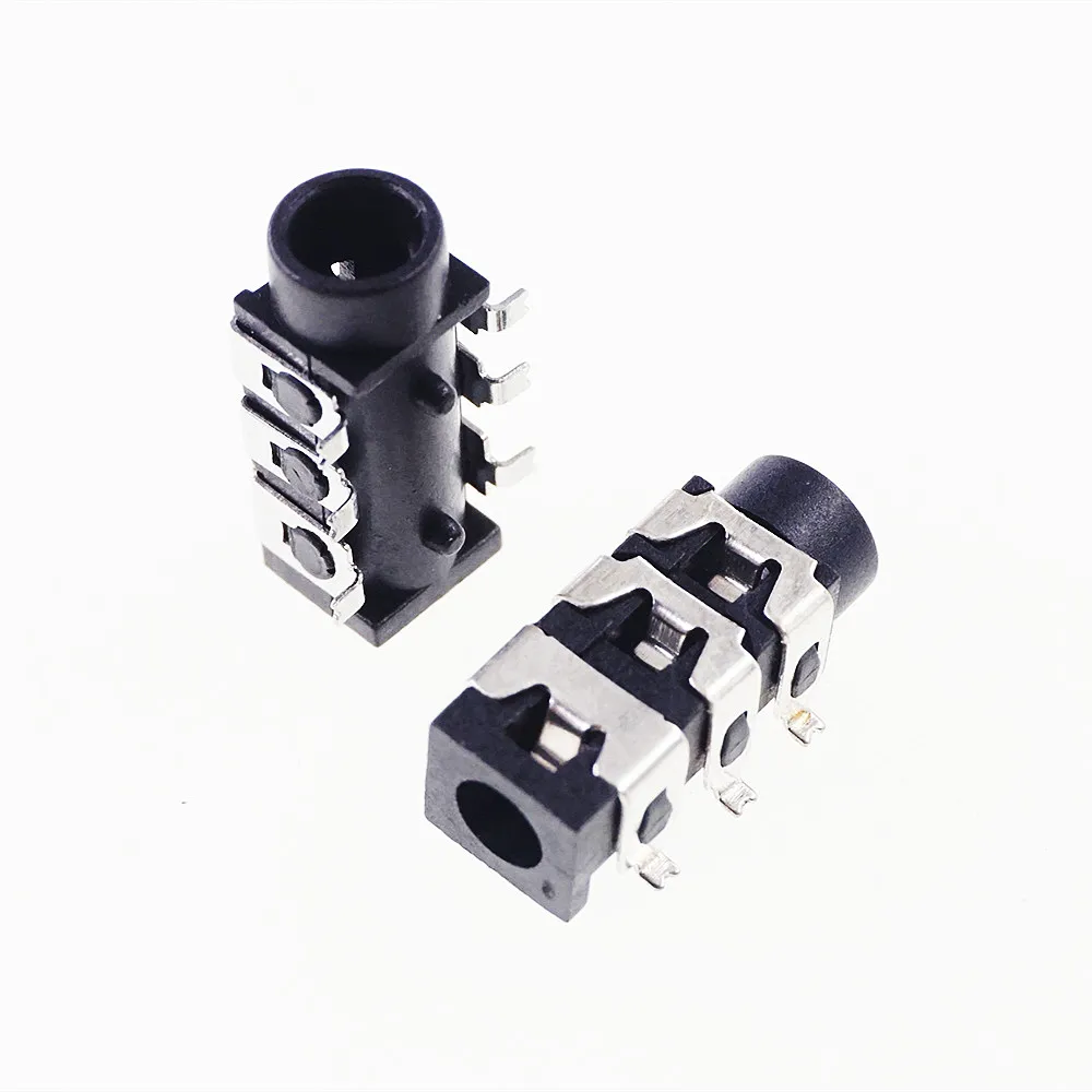 1000 шт./лента и катушка черный/розовый разъем для телефона диаметр 3 5 мм 6 контактов