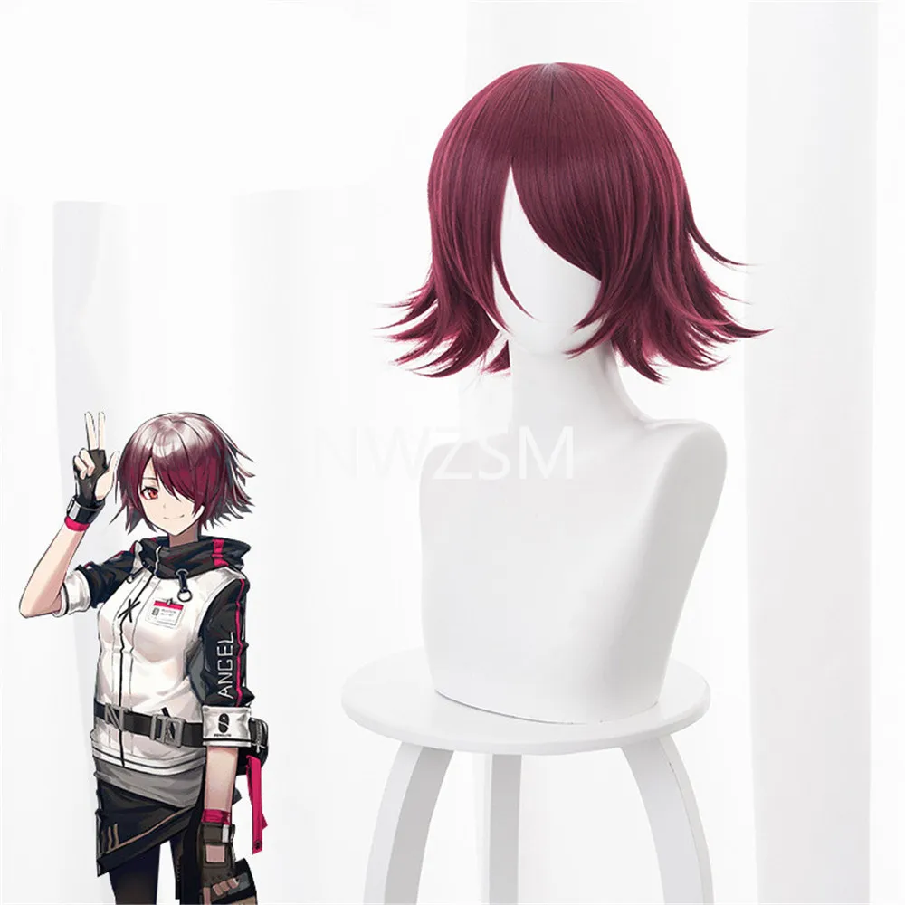 

Game Arknights Cosplay Wigs Angel Cosplay Wig Heat Resistant Synthetic Wig Hair Halloween Carnival Party Anime Cosplay Wig