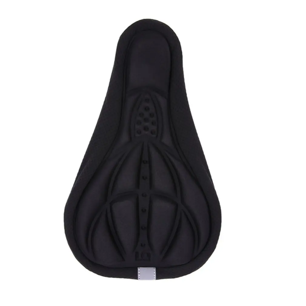 

MTB Mountain Bike Cycling Thickened Extra Comfort Ultra Soft Silicone 3D Gel Pad Cushion Cover Bicycle Saddle Seat 4 Colors