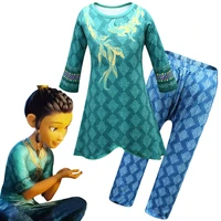 disney raya and the last dragon cosplay costume halloween for kids anime cosplay clothes fancy set children performance costume