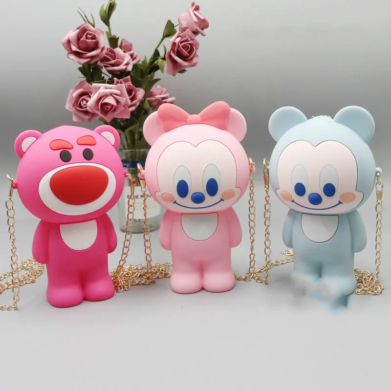 Креативные мягкие силиконовые чехлы для карандашей Kawaii милая мультяшная ручка в