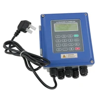 tuf 2000b wall mounted water flow meter transducer optional sd storage clamp sensor digital liquid ultrasonic flowmeter