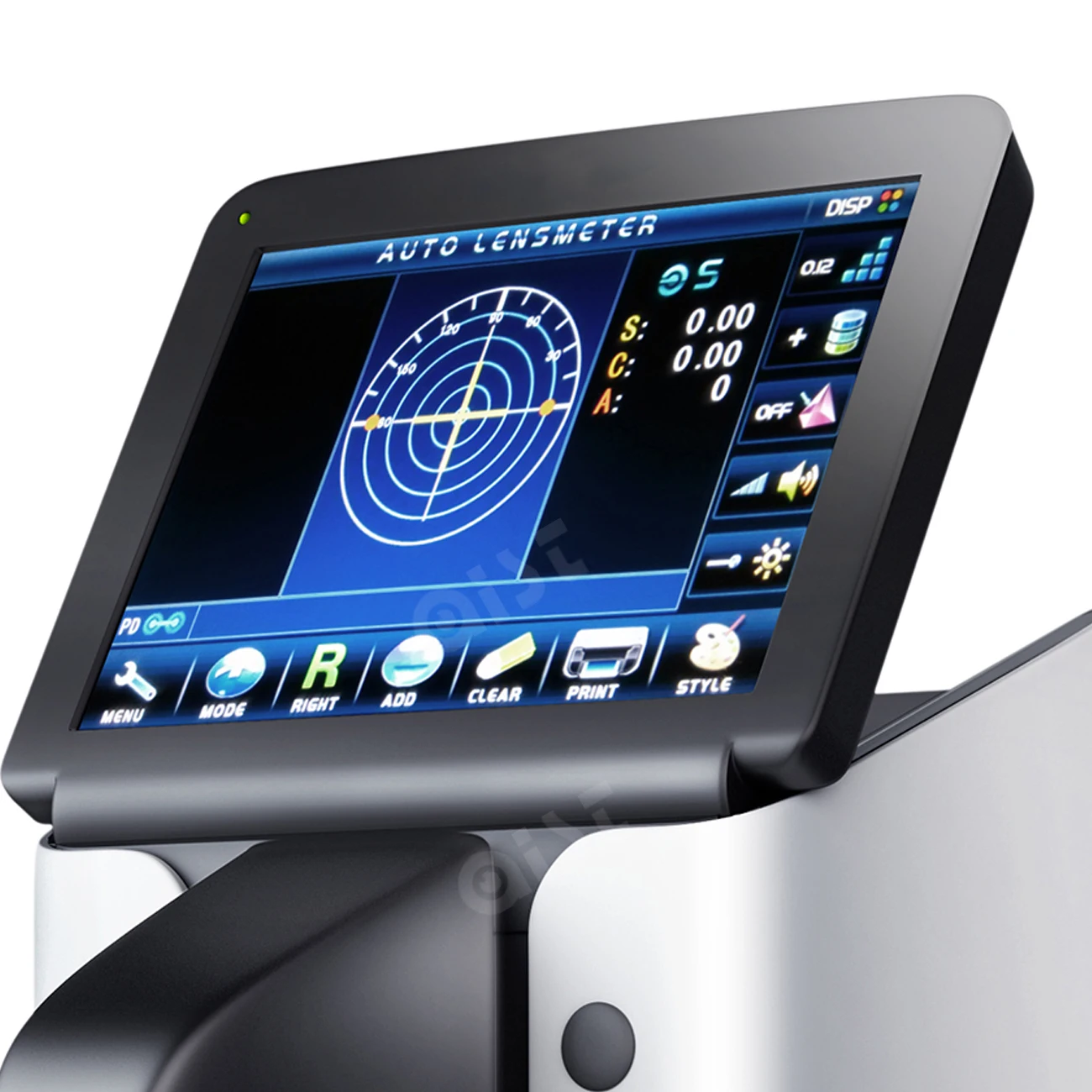 Одежда высшего качества передовые Jd 2600a линзметр 7 ''Lcd сенсорный экран Экран